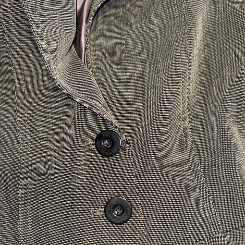 Women's Calvin Klein Gray Blazer size 12 - Picture 7 of 8